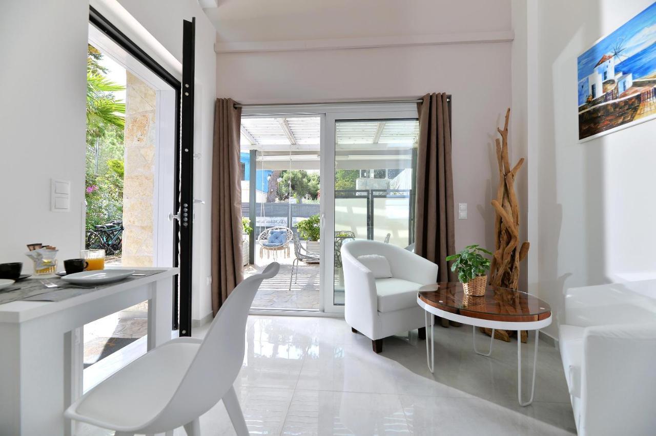 Alekos Luxury Suites Free 24H Transportation From - To Airport 阿特米达 外观 照片